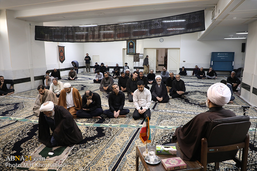 تقرير مصور/ إقامة مجلس عزاء بمناسبة ذكرى استشهاد السيدة الزهراء عليها السلام في المجمع العالمي لأهل البيت (ع) بمدينة قم 